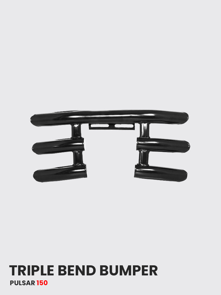 BAJAJ PULSAR 150 & 180 & Rx/Suzuki TRIPLE BEND BUMPER - HT 003B