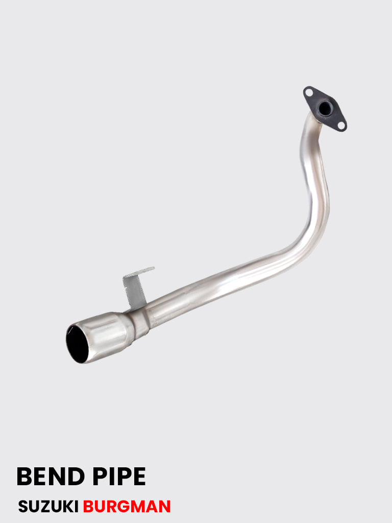 BURGMAN CRASH GUARD EXHAUST BEND PIPE- HTSC 125