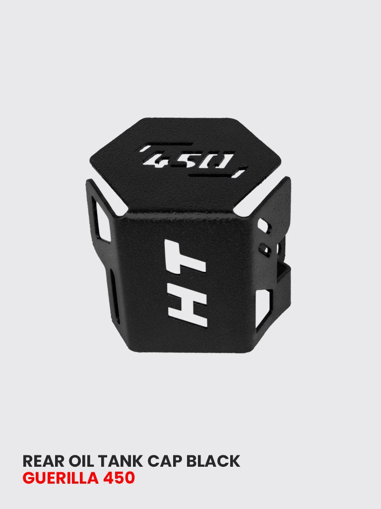 REAR OIL TANK CAP FOR GUERRILA 450 BLACK / FTC 079
