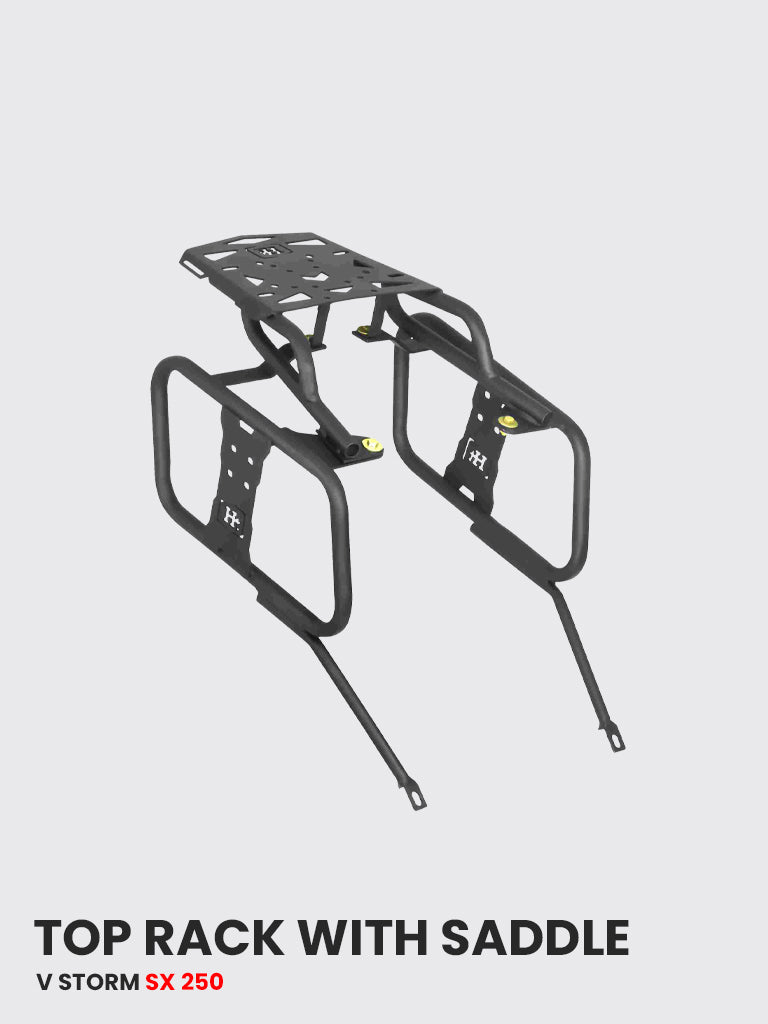 SUZUKI V STROM 250 TOP RACK WITH SADDLE - SB 680