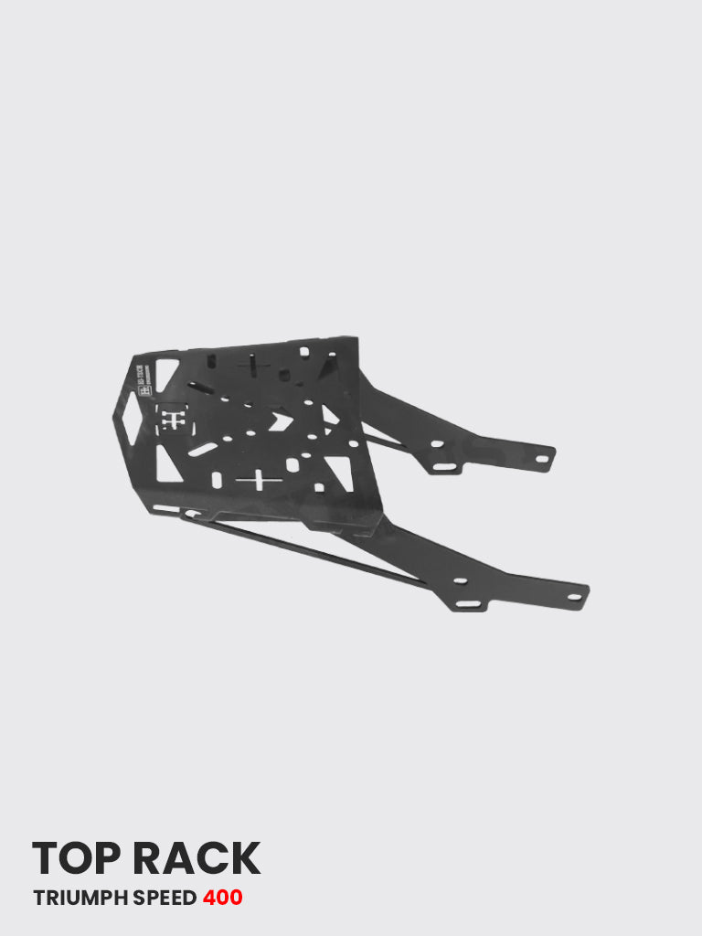 Triumph Speed 400 Top Rack (Black Matt) - SB 831