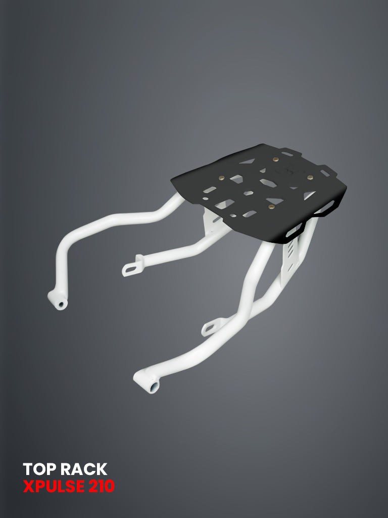 TOP RACK FOR XPULSE 210 WHITE - SB 1038-WHITE