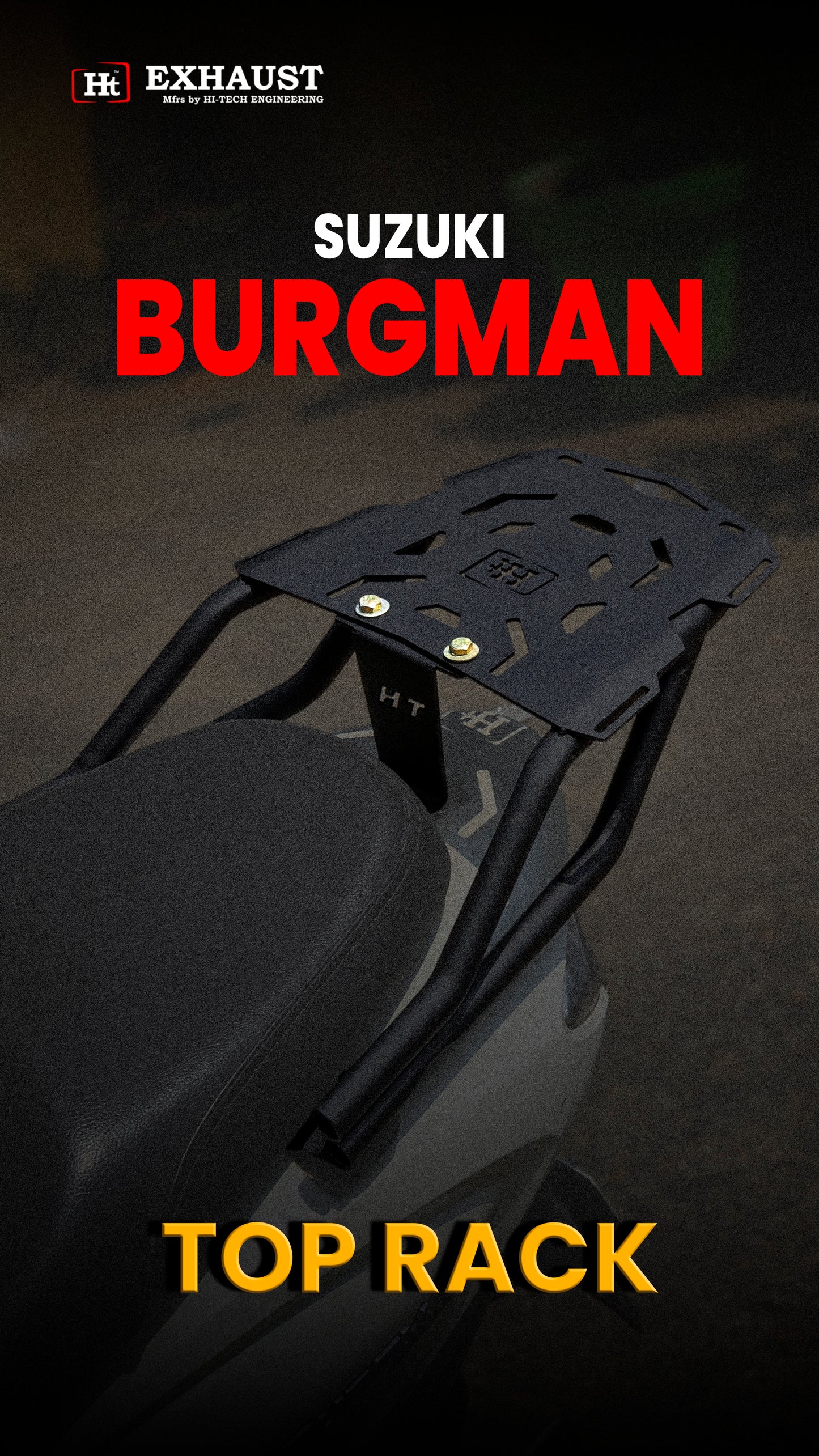 BURGMAN CRASH GUARD TOPRACK - HTSC 124