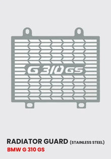 BMW G310 GS RADIATOR GUARD BLACK / SB 972