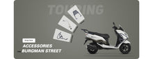 BURGMAN 3 in 1 CRASH GUARD WITH FOOT REST - HTSC 123