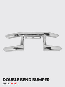 Double Bend Bumper Chrome Bajaj Pulsar 150 & 180 &  Rx/Suzuki - HT 002C