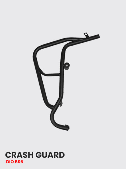 DIO BS6 CRASH GUARD WITH METAL SLIDER / HTEXHAUST / HTSC 114