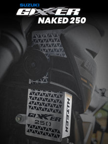RADIATOR GUARD FOR GIXXER NAKED 250 BS6 SS  / RD 936