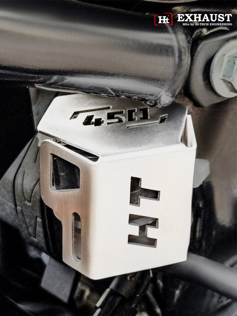 REAR OIL TANK CAP FOR GUERRILA 450 SS POLISH / FTC 078