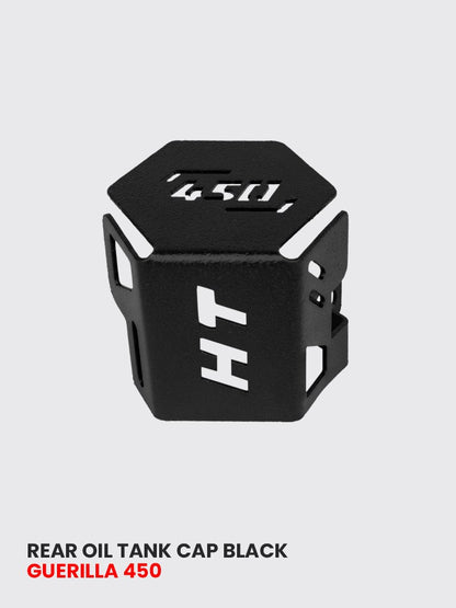 REAR OIL TANK CAP FOR GUERRILA 450 BLACK / FTC 079