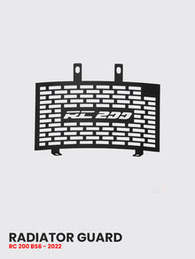 KTM RC 200 BS6 2022 RADIATOR GUARD -  RD 928