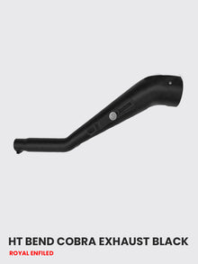 HT Bend Cobra Exhaust Black - RE 090B