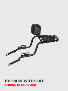 ROYAL ENFIELD CLASSIC 350 TOP RACK WITH SEAT REST - REM 627