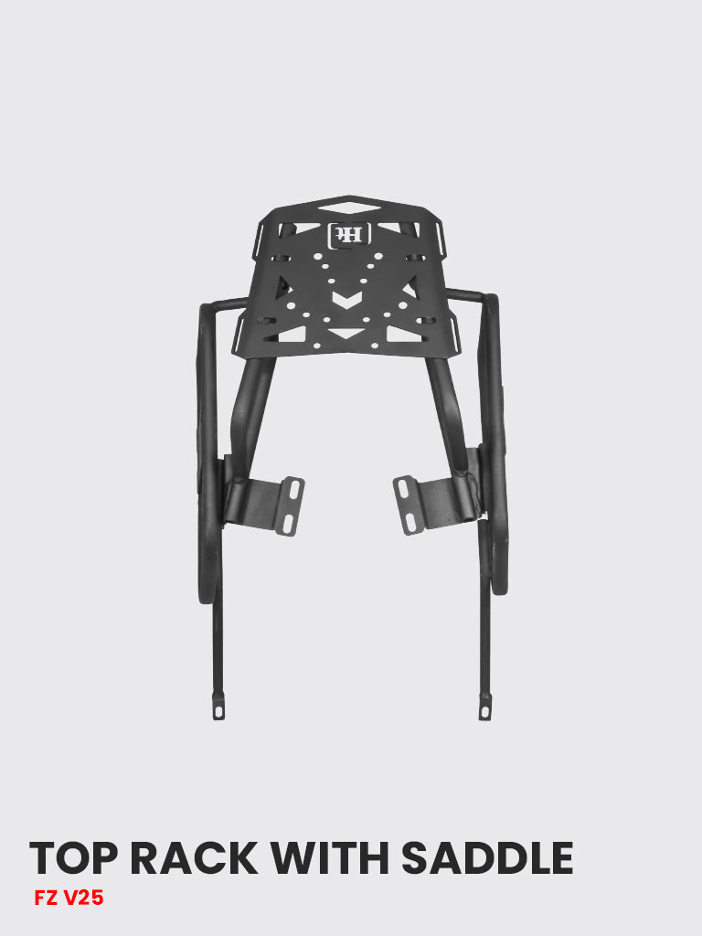FZ 25 BS6 TOP RACK WITH SADDLE STAY, Suits all top boxes -SB 588