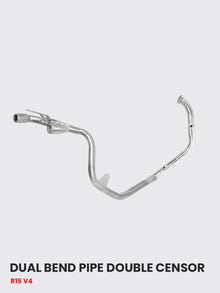 R15 V4 /M 2023  DUAL EXHAUST BEND WITH DUAL SENSOR - SB 608