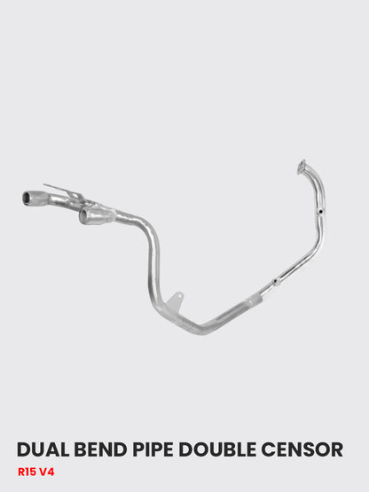 R15 V4 /M 2023  DUAL EXHAUST BEND WITH DUAL SENSOR - SB 608