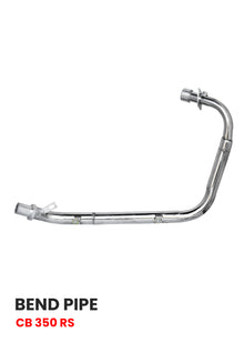 RS CB 350 BEND PIPE STAINLESS STEEL-SB 900