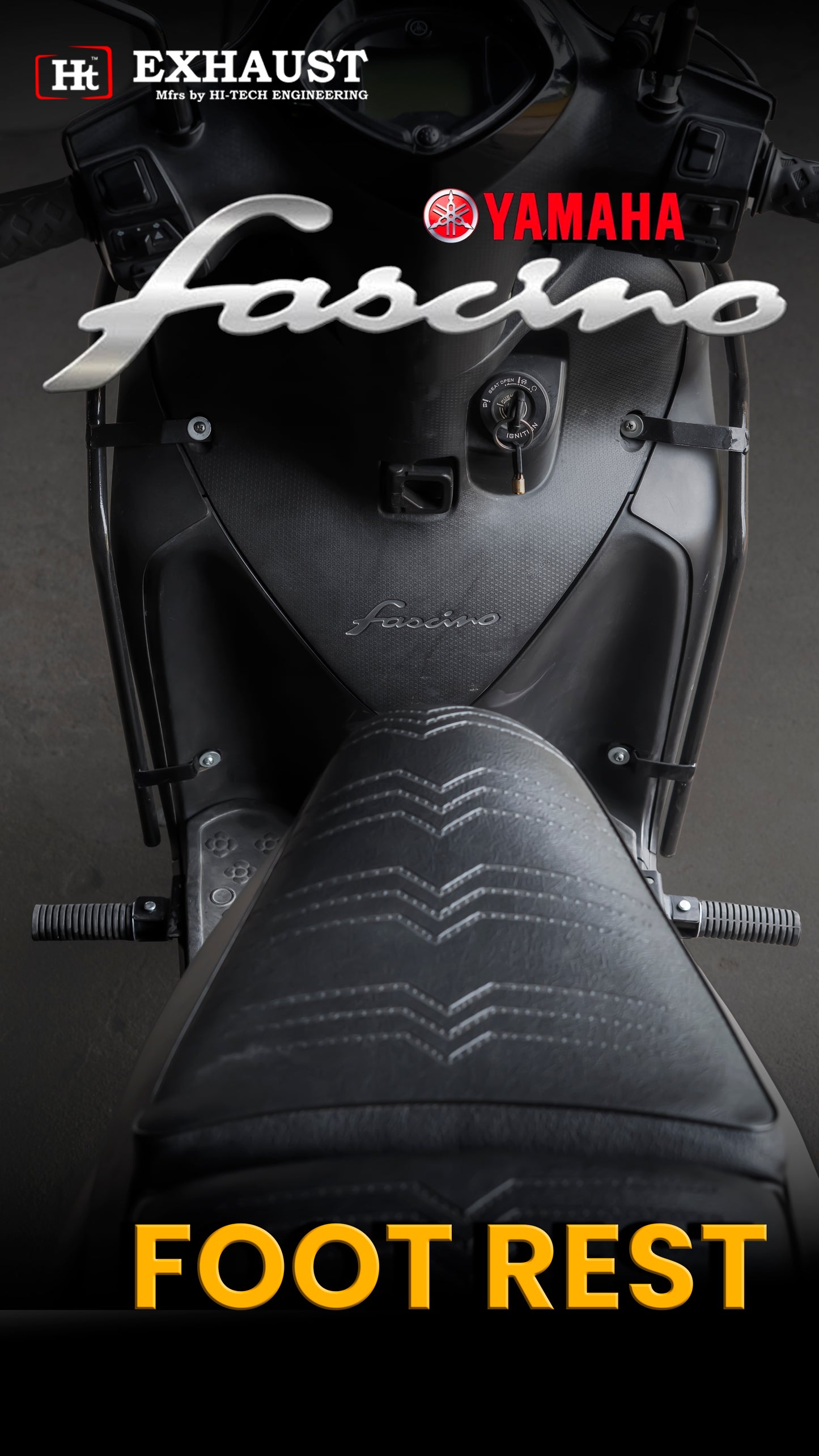UNIVERSAL SCOOTER FOOTREST SB 1018