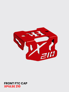 FRONT OIL TANK CAP RED FOR XPULSE 210 2025 / FTC 084